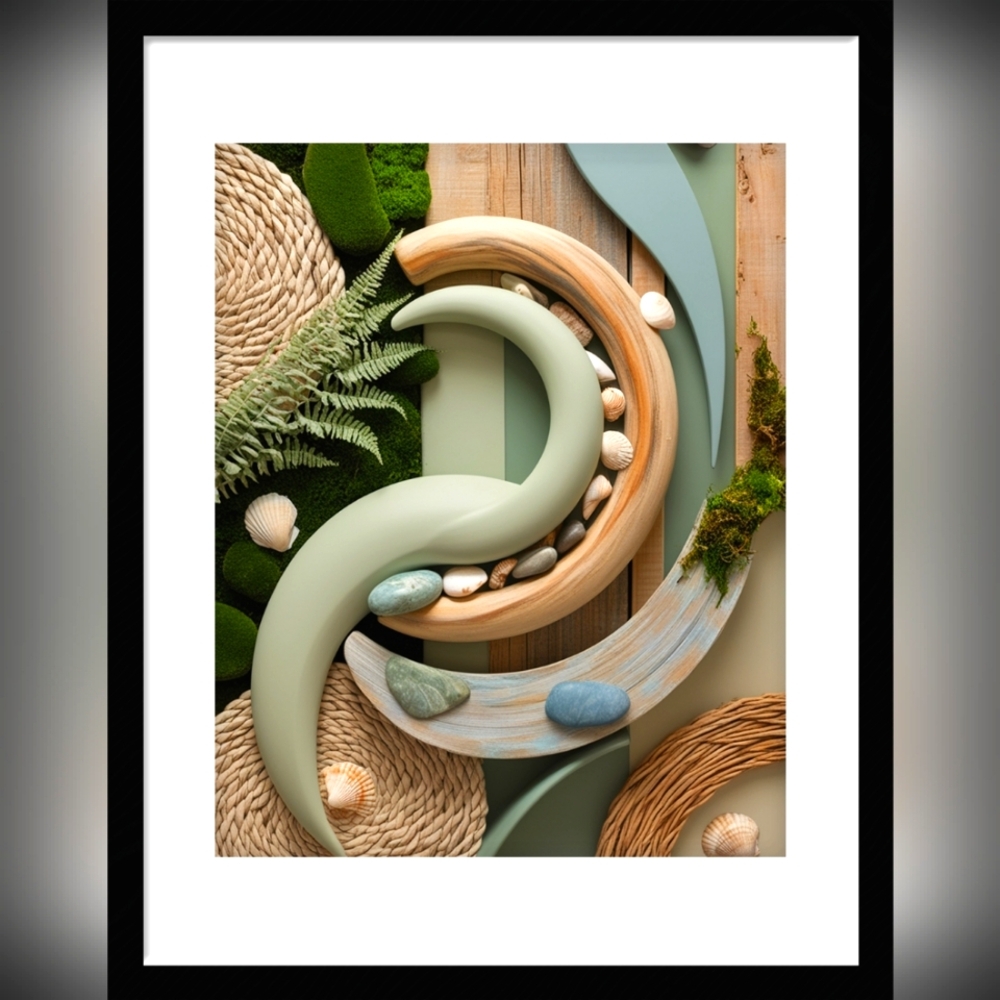 Framed Digital Artwork